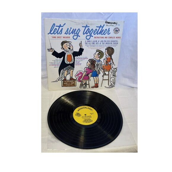The Glow-Tones Let's Sing Together (Vinyl) Golden Records WLP 53 VG LP Record - Picture 3 of 10